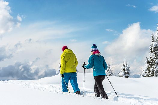 Snowshoeing