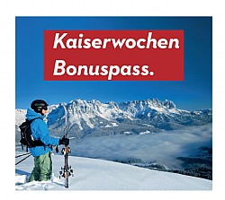 Kaiserwochen vom 10.1. bis 31.1.2016
7 Tage Halbpension und 6 Tage Skipass inklusive Programm