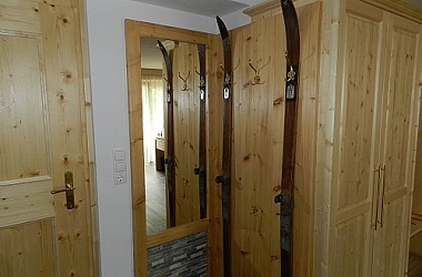 Skifahrer Garderobe 