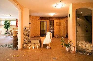 Wellness area in our hotel