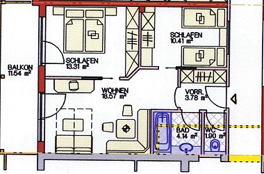 Plan from our panorama suites