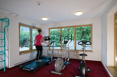 Fitnessbereich Hotel Alpenpanorama